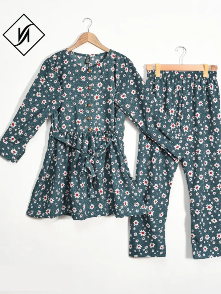 2pcs shirt & trouser colored