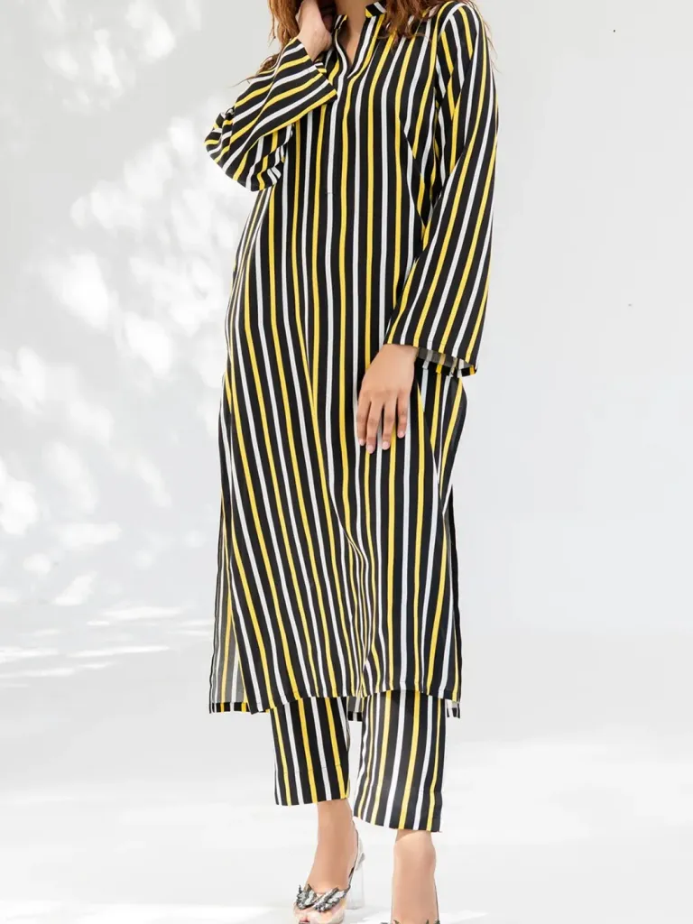 2pcs printd shirt & touser VA#1999