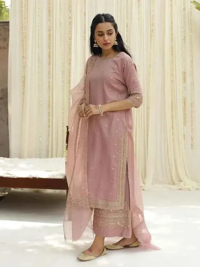Petal Kiss Raw Silk